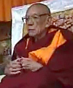 H.H. Ganden Tripa Rizong Sras Rinpoche