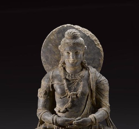 Gandhara Maitreya Courtesy Of Bonhams